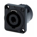 Conector Speakon Seetronic Sl4mp Macho P/Chasis 4 Contactos
