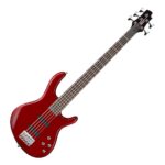Bajo Eléctrico Cort Action Bass V Plus Trans Red 5 Cuerdas