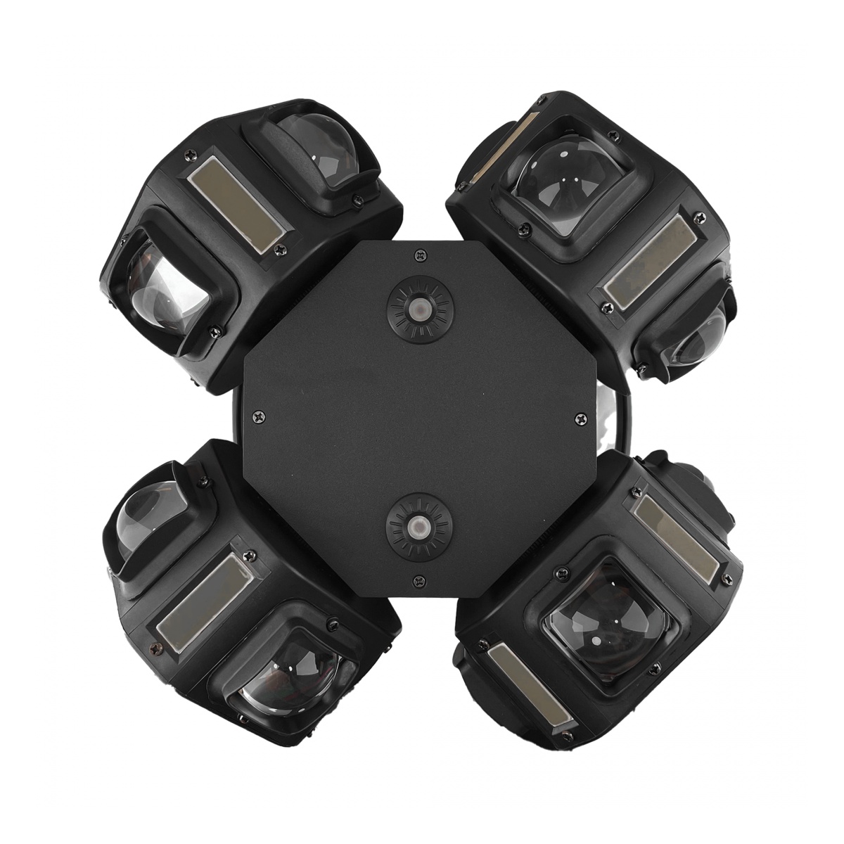 57058_4.jpg Cabezal Movil Multiefecto led con laser Macrolite Skandall 4, de 4 cabezas RGB y blanco calido, 200w - Imagen 1