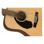 Guitarra Acústica Fender CD-60S Dread LH, para Zurdos, Natural WN - Imagen 5