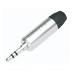 Ficha Conector Miniplug 3.5 Stereo Seetronic MTP3C Metálico