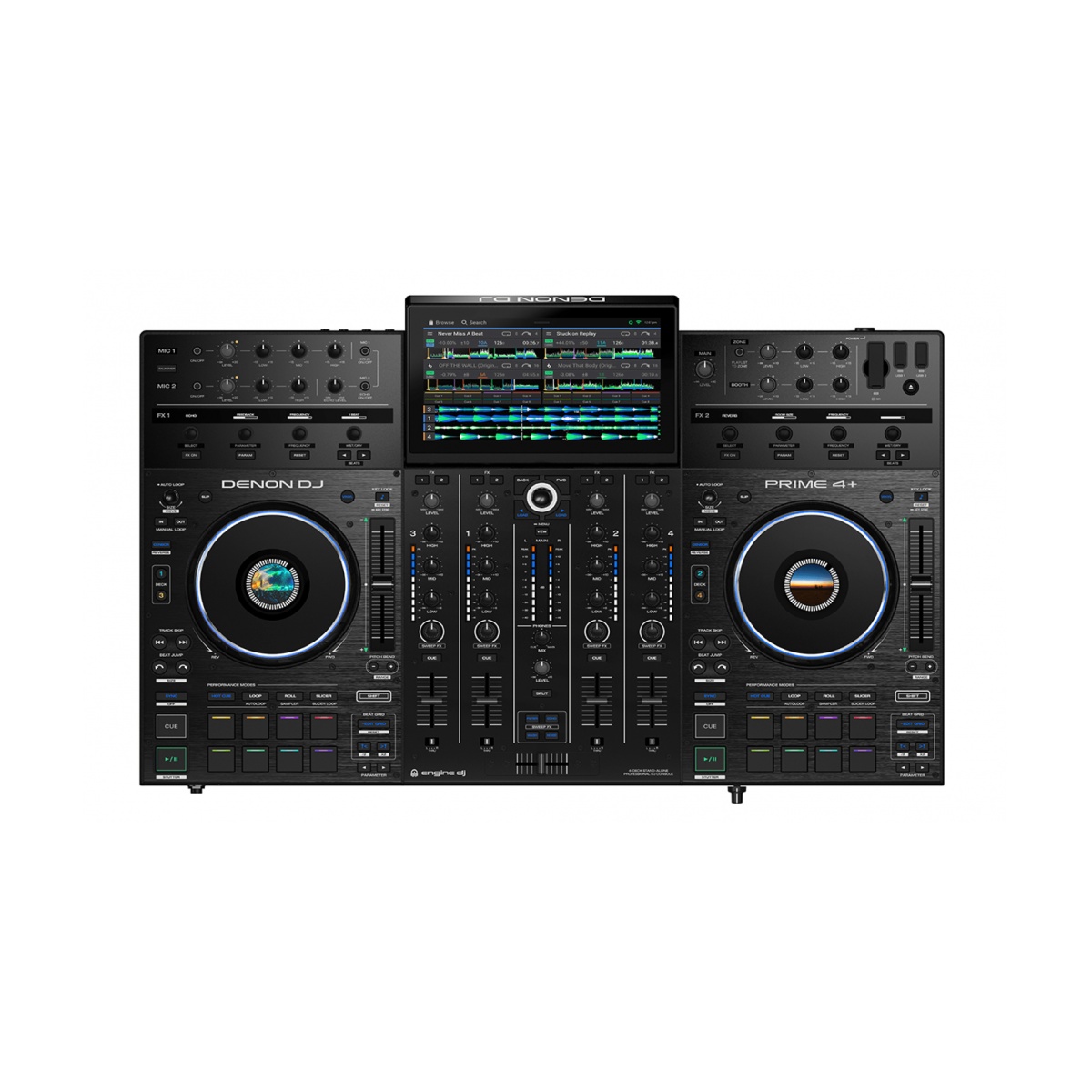 57390_4.jpg Controlador Denon Dj Prime 4+ 4 Canales - Imagen 1