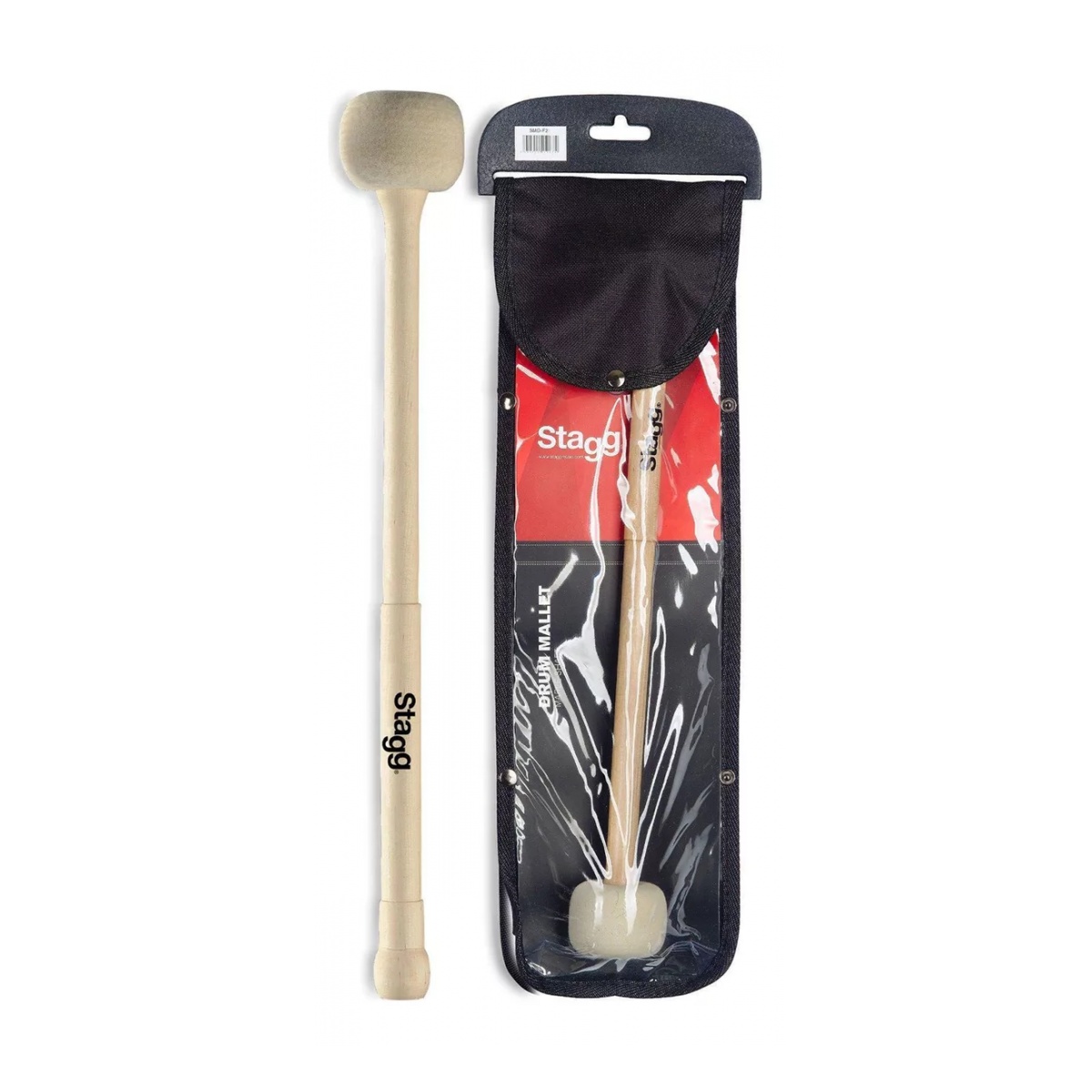59905_4.jpg Mazo Stagg SMDF2 Tambor Marcha Maple 37.5'' Con Funda - Imagen 1