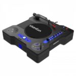 Bandeja Giradiscos Scratcher para DJ Stanton STX Portátil, Compacto