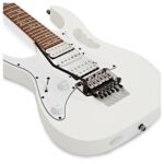Guitarra Eléctrica Ibanez JEM JRL WH Junior Steve Vai Zurdo White - Imagen 2