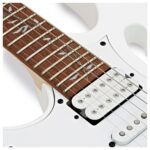 Guitarra Eléctrica Ibanez JEM JRL WH Junior Steve Vai Zurdo White - Imagen 3