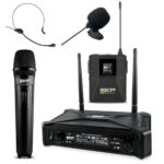Micrófono Inalámbrico Set SKP UHF-400D - Dinámico
