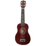 Ukelele Acustico Soprano Korner UKR-10M Marron Con Funda
