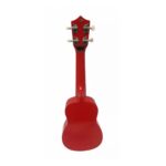 Ukelele Acustico Soprano Korner UKR-10R Rojo Con Funda - Imagen 2