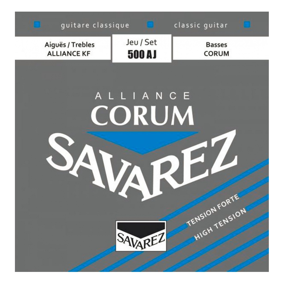 61101_4.jpg Encordado Guitarra Clásica Savarez 500AJ Tension Alta - Imagen 1