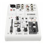 Mesa de Mezcla Analógica Yamaha AG03MK2W - 2 Canales con USB