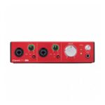 Interfaz Placa de Audio Focusrite Clarett 2 Pre USB - 10 Entradas, 4 Salidas, MIDI y USB