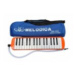 Melódica A Piano Bee 32 Notas con Funda Manguera Color Naranja - Imagen 5