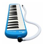 Melódica A Piano Bee 32 Notas con Funda Manguera Color Celeste - Imagen 3