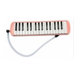 Melódica A Piano Bee 32 Notas con Funda Manguera Color Rosa - Imagen 2