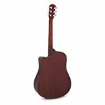 Guitarra Electroacustica Fender CD-60SCE Dreadnought Todo Caoba - Imagen 3