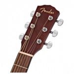 Guitarra Electroacustica Fender CD-60SCE Dreadnought Todo Caoba - Imagen 4