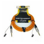 Cable Roxtone TGJJ100L6 Plug Mono A Plug Mono 6 Metros Amarillo