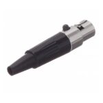 Canon Hembra Amphenol AG3F, 3 Contactos - Imagen 2