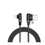 Cable Usb-Ios, Fichas 90?, Para Iphone, Ipad (Apple) 1 Metro - Imagen 3