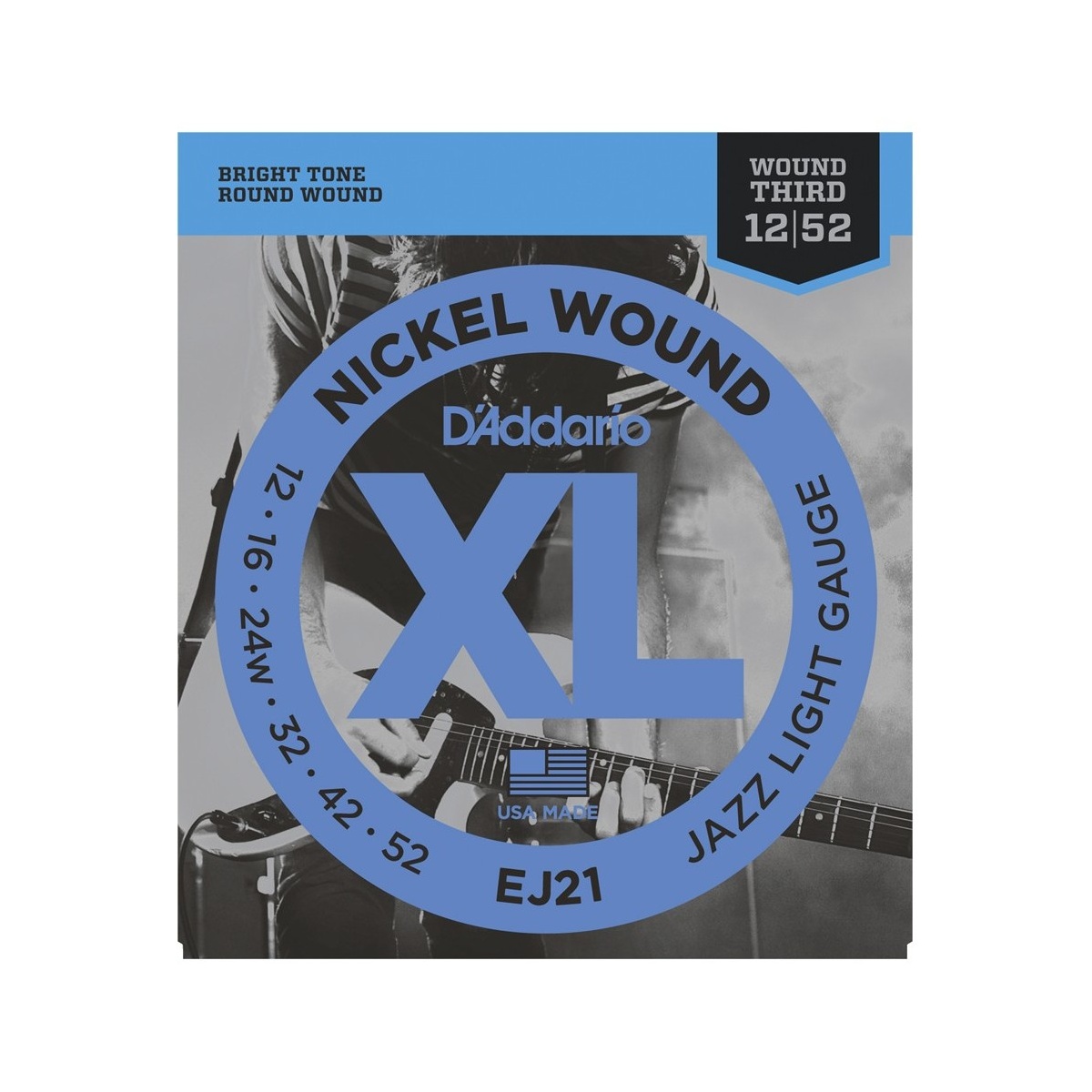 63219_4.jpg Encordado Daddario EJ21 para Eléctrica 012 Jazz - Imagen 1