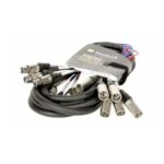 Cable Snake Hembra a Macho Stagelab SNK-8XLR-6M, de 6 Metros
