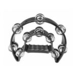 Pandereta Knight JB917BK 1/2 Luna, 20 Sonajas