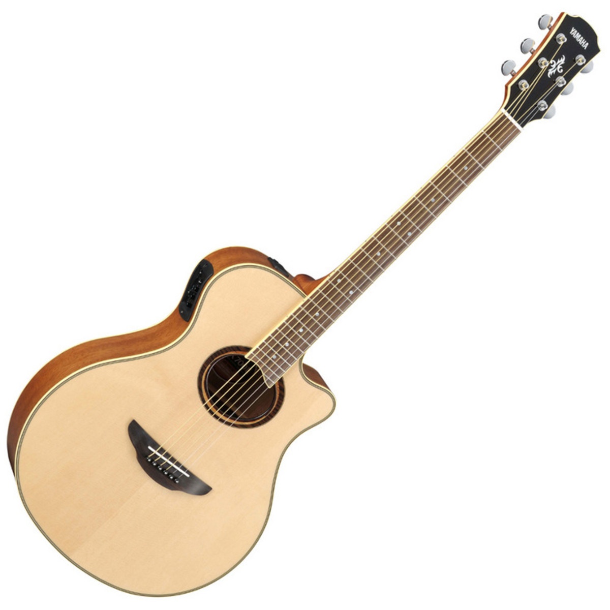 63581_4.jpg Guitarra Electroacustica Yamaha APX700IINT, con Corte, Color Natural - Imagen 1