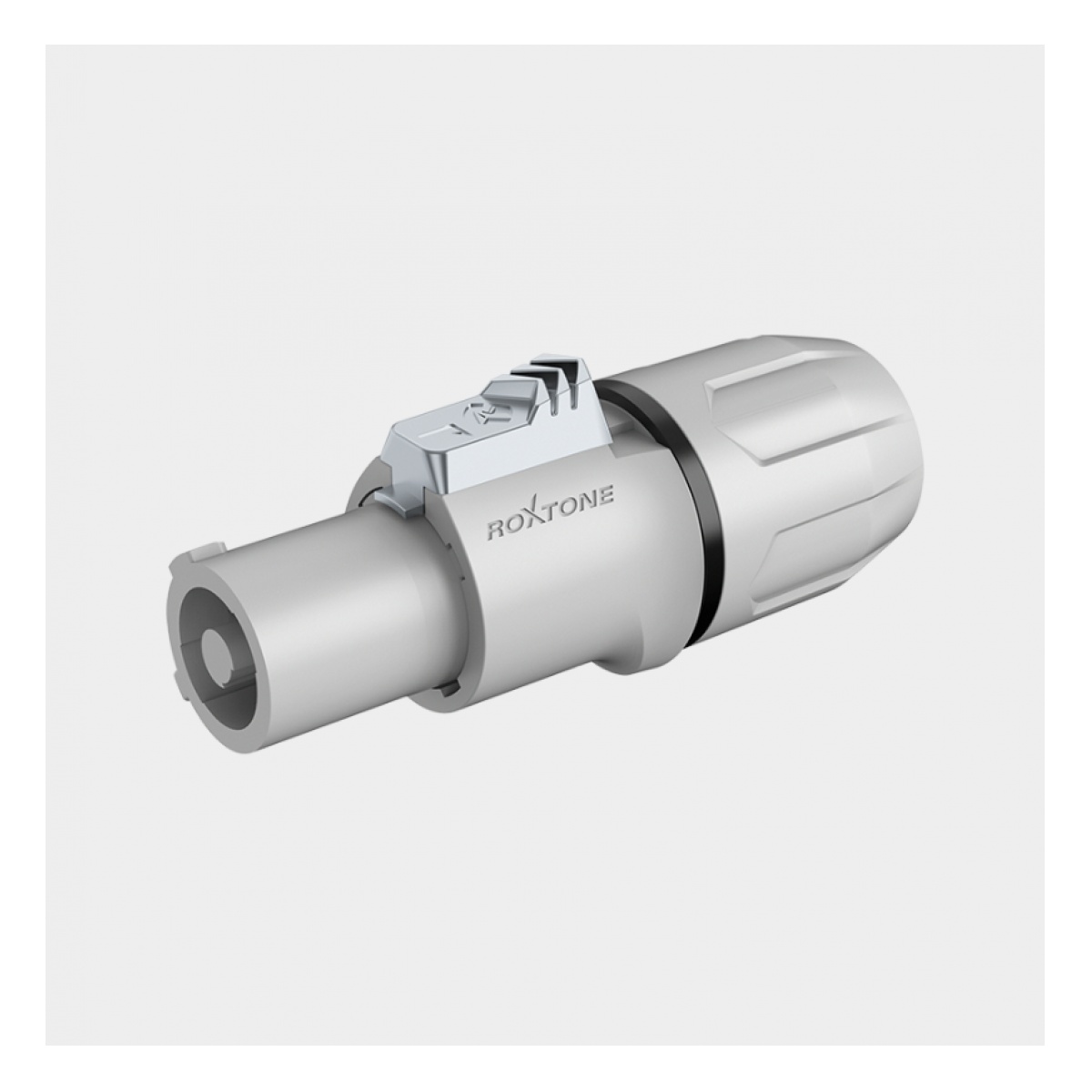 64661_4.jpg Ficha Conector Powercon Blanco Macho (Out) Roxtone Rac3Fco - Imagen 1