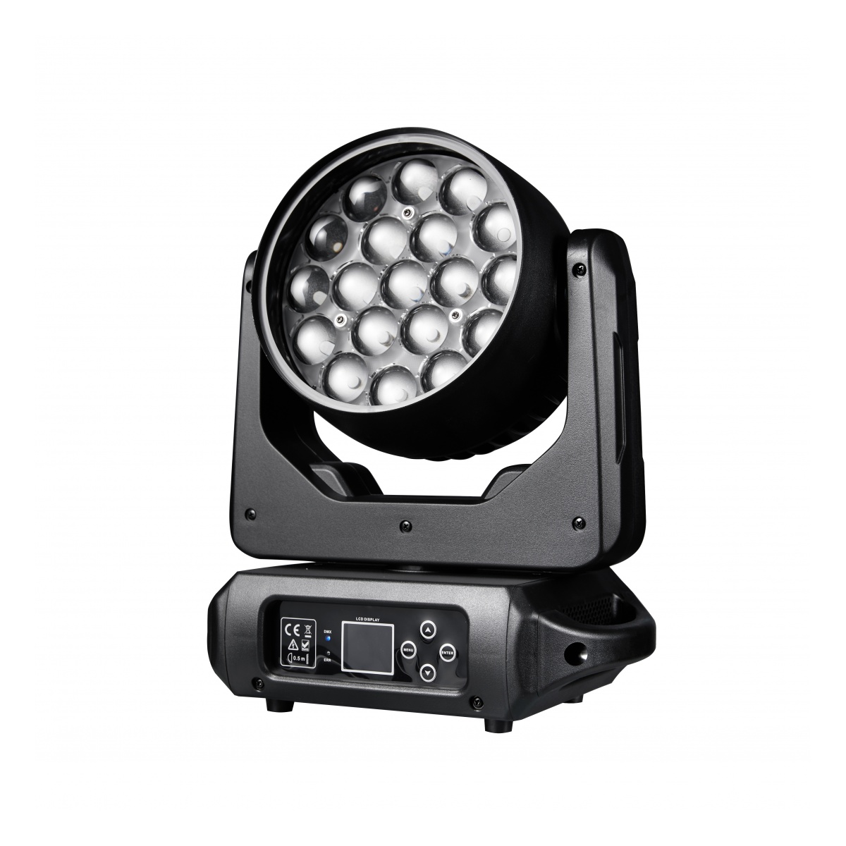 64955_4.jpg Cabezal Movil Macrolite Cristal Zoom 19x8W RGBW - Imagen 1