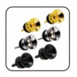 Botón Metálico Grande para Correa forma tipo Cuerno Smith LGL-23