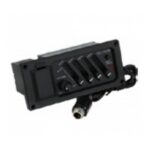Pickup Piezo Smith 7545R para Guitarra con Preamplificador