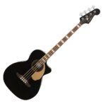 Bajo Electroacustico Fender Kingman V2, Jetty Black