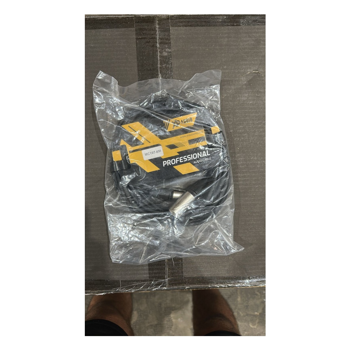 66043_4.jpg Cable XLR a XLR 6 Metros XP Audio MC197-6M - Imagen 1