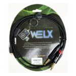 Cable USB Welx USBR7 USB C a 2 TS Mono